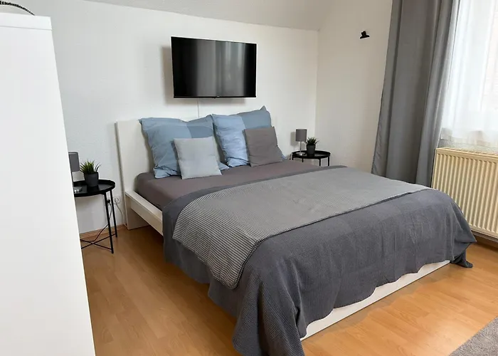 Gemuetliches In 38m2 Mit Klimaanlage * 풍슈타트