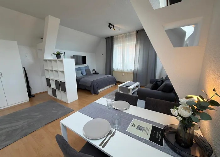 Gemuetliches In 38m2 Mit Klimaanlage * 풍슈타트